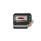 Moulinex OX4448 Optimo Forno Elettrico con Capacità di 19 L, Potenza 1380 W, Nero 71x117x81cm