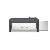 SanDisk Ultra Dual Drive USB Type-C unità flash USB 32 GB USB Type-A / USB Type-C 3.2 Gen 1 (3.1 Gen 1) Nero, Argento