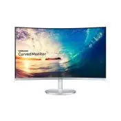 Samsung C27F591FDU 68,6 cm (27") 1920 x 1080 Pixel Full HD LED Argento, Bianco