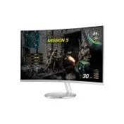 Samsung C27F591FDU 68,6 cm (27") 1920 x 1080 Pixel Full HD LED Argento, Bianco