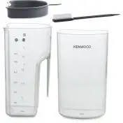 Kenwood PureJuice JMP601SI Estrattore di succo 150 W Grigio, Traslucido, Bianco