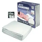 Imetec Scaldasonno Sensitive Maxi Doubl Coperta elettrica 300 W Bianco Microfibra