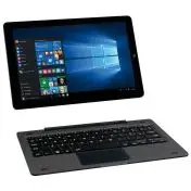 Mediacom WinPad 10.1 U10 Ibrido (2 in 1) 25,6 cm (10.1") Touch screen HD Intel Atom® 2 GB DDR3L-RS-SDRAM 32 GB Flash Windows 10 Home Nero
