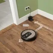 iRobot Roomba 966 aspirapolvere robot 0,6 L Senza sacchetto Nero, Argento