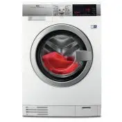 AEG L 99697 HWD lavasciuga Libera installazione Caricamento frontale Bianco