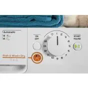 Indesit XWDE 861280X WKKK IT lavasciuga Libera installazione Caricamento frontale Bianco