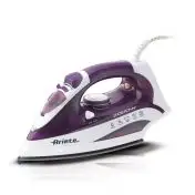 Ariete 6235 Ferro da stiro a secco e a vapore Ceramica 2000 W Porpora, Bianco