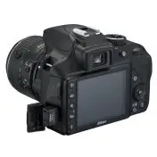 Nikon D3300 + AF-P 18-55mm + SD 8GB Kit fotocamere SLR 24,2 MP CMOS 6000 x 4000 Pixel Nero