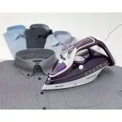 Ariete 6243 Ferro da stiro a secco e a vapore Ceramica 2200 W Porpora, Bianco