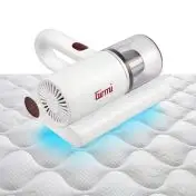 Girmi AP21 Aspirapolvere per materassi senza filo Bianco Senza sacchetto