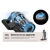 Samsung VS20C8524TB/WA scopa elettrica Wireless Senza sacco 580 W