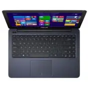 ASUS F402SA-WX113T notebook Computer portatile 35,6 cm (14") HD Intel® Celeron® 4 GB DDR3L-SDRAM 32 GB Flash Wi-Fi 4 (802.11n) Windows 10 Nero, Blu