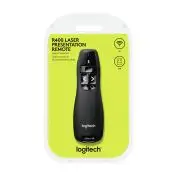 Logitech Wireless Presenter R400 puntatore wireless RF Nero