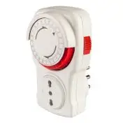Poly Pool PP1408 adattatore per presa di corrente Tipo L (IT) Tipo L (IT) + Tipo F Rosso, Bianco