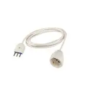 Poly Pool PP2621 prolunghe e multiple 3 m 1 presa(e) AC Interno Bianco