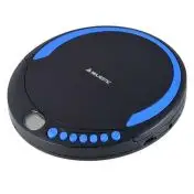 New Majestic DM-1550 Lettore CD portatile Nero, Blu