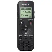 Sony ICD-PX370 dittafono Memoria interna e scheda di memoria Nero