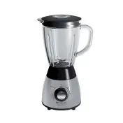 Hotpoint TB 050 DXBO 1,5 L Frullatore da tavolo 550 W Nero, Acciaio inossidabile