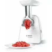 Bosch MFW2500W Tritacarne SmartPower 1500 W Bianco