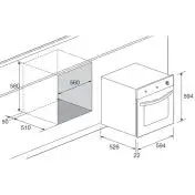 Lofra FOVN66GE forno 66 L A Nero