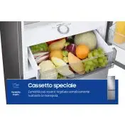 Samsung RB34C775CS9 Frigorifero Combinato EcoFlex AI 1.85m 344L