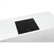 Bosch Serie 4 PUE611BB1E piano cottura Nero Da incasso Piano cottura a induzione Zoneless 4 Fornello(i)
