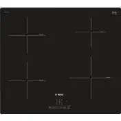 Bosch Serie 4 PUE611BB1E piano cottura Nero Da incasso Piano cottura a induzione Zoneless 4 Fornello(i)