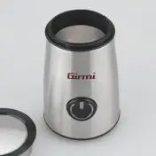 Girmi MC01 macina caffé 150 W Nero, Argento