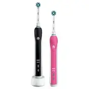 Oral-B PRO 2 2950N CrossAction Adulto Spazzolino rotante-oscillante Rosa, Nero