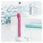 Oral-B PRO 2 2950N CrossAction Adulto Spazzolino rotante-oscillante Rosa, Nero