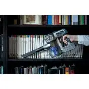 Ariete 22V Lithium 2724, Scopa Elettrica Cordless e Aspirabriciole con Motore Digitale, Alluminio, Arancio, 200 W