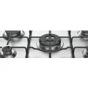 Hotpoint PCN 752 T/IX/HAR piano cottura Acciaio inossidabile Da incasso 75 cm Gas 5 Fornello(i)
