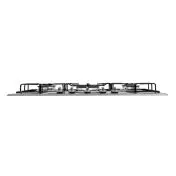 Hotpoint PCN 752 T/IX/HAR piano cottura Acciaio inossidabile Da incasso 75 cm Gas 5 Fornello(i)