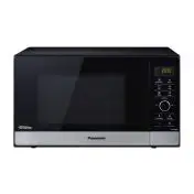 Panasonic NN-GD38HSSUG forno a microonde Superficie piana Microonde con grill 23 L 1000 W Nero, Acciaio spazzolato