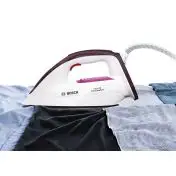 Bosch Serie 4 TDS4020 ferro da stiro a caldaia 2400 W 1,4 L Piastra Ceranium Glissée Rosso, Bianco