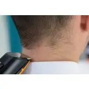Rowenta TN9300 Airforce Ultimate, Tagliacapelli, Sistema di Aspirazione Integrato che Cattura il 99% dei capelli, 17 Lunghezze di Taglio, Tagliacapelli 3 in 1, Nero e Arancione
