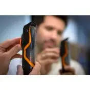 Rowenta TN9300 Airforce Ultimate, Tagliacapelli, Sistema di Aspirazione Integrato che Cattura il 99% dei capelli, 17 Lunghezze di Taglio, Tagliacapelli 3 in 1, Nero e Arancione