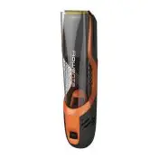 Rowenta TN9300 Airforce Ultimate, Tagliacapelli, Sistema di Aspirazione Integrato che Cattura il 99% dei capelli, 17 Lunghezze di Taglio, Tagliacapelli 3 in 1, Nero e Arancione