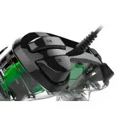 NACON PS4OFCPADCLGREEN periferica di gioco Verde, Trasparente Gamepad Analogico/Digitale PlayStation 4