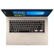 ASUS VivoBook S15 S510UQ-BQ495T Computer portatile 39,6 cm (15.6") Full HD Intel® Core™ i7 di ottava generazione 8 GB DDR4-SDRAM 256 GB SSD NVIDIA® GeForce® 940MX Windows 10 Home Nero, Oro