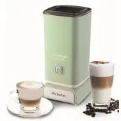 Ariete ARI-2878-GR Montalatte Schiumatore per Latte Automatico Verde