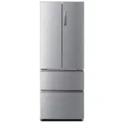 Haier HB16FMAAA frigorifero side-by-side Libera installazione 446 L E Alluminio, Acciaio inossidabile