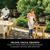 Ninja Barbecue elettrico Woodfire con affumicatore integrato OG701EU
