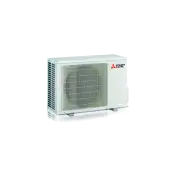 Mitsubishi Electric MSZ-HR25VFK + MUZ-HR25VF Condizionatore Fisso Split System Unità Interna e Esterna Bianco