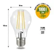 Beghelli 58120 lampada LED 7 W E27 D