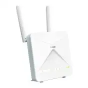 D-Link AX1500 4G Smart Router router wireless Gigabit Ethernet Dual-band (2.4 GHz/5 GHz) Blu, Bianco