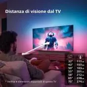 Philips Ambilight TV OLED 718 65“ 4K UHD Dolby Vision e Dolby Atmos Google TV