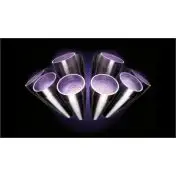 Dyson V11 Fluffy Aspirapolvere a bastone 2 in 1 Batteria Secco Senza sacchetto Nichel, Rosso