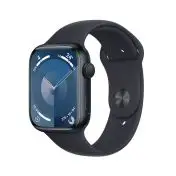Apple Watch Series 9 GPS Cassa 45mm in Alluminio Mezzanotte con Cinturino Sport Loop Mezzanotte