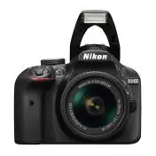 Nikon D3400 DX + 18-55mm Kit fotocamere SLR 24,2 MP CMOS 6000 x 4000 Pixel Nero